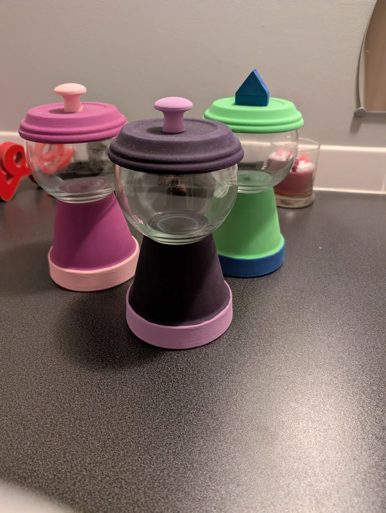 Handmade Candy Dispensers - Set of 3 thumbnail
