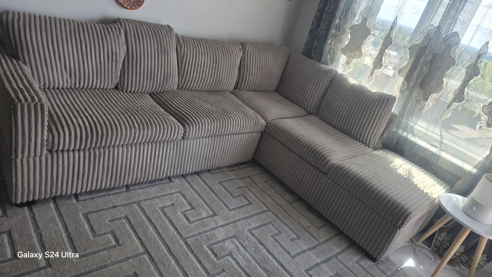 Corduroy Sectional Sofa