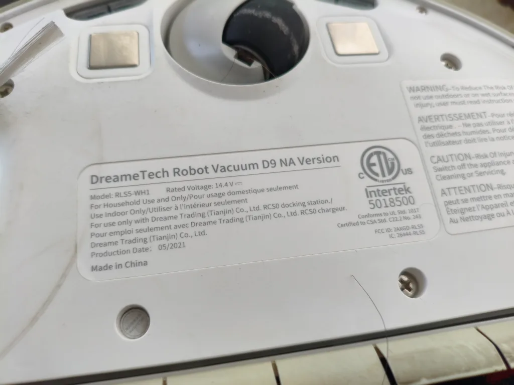 Robot vacuum Dreame D9 + extras image indicator(3)
