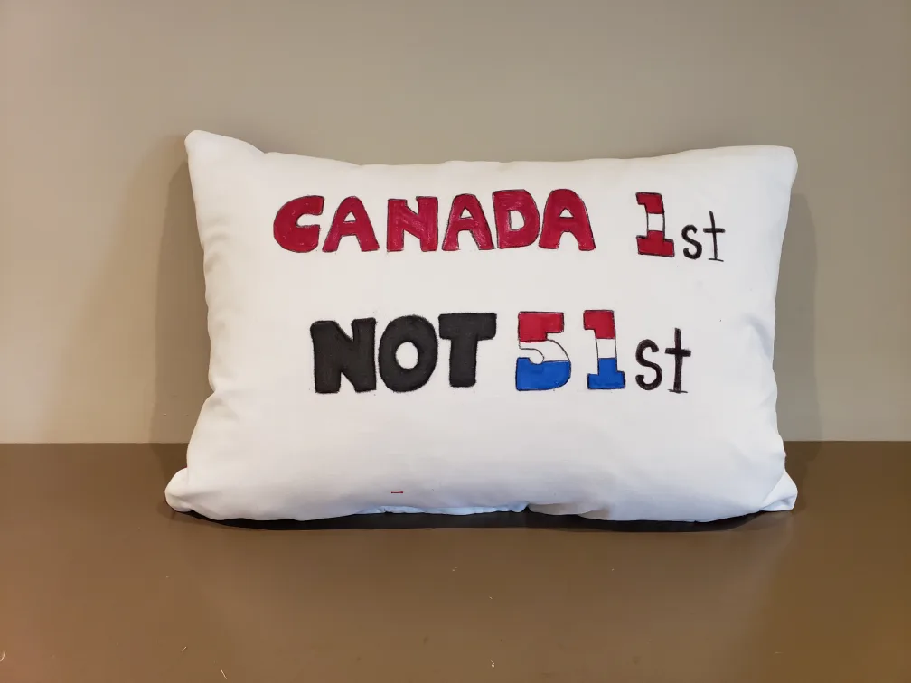 Canada Flag Decorative Pillow thumbnail