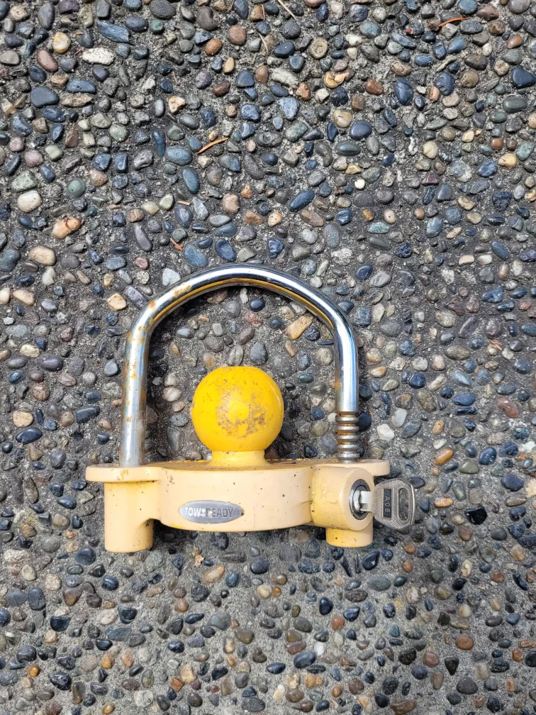 RV accessories-Tows Ready Trailer Hitch Lock thumbnail