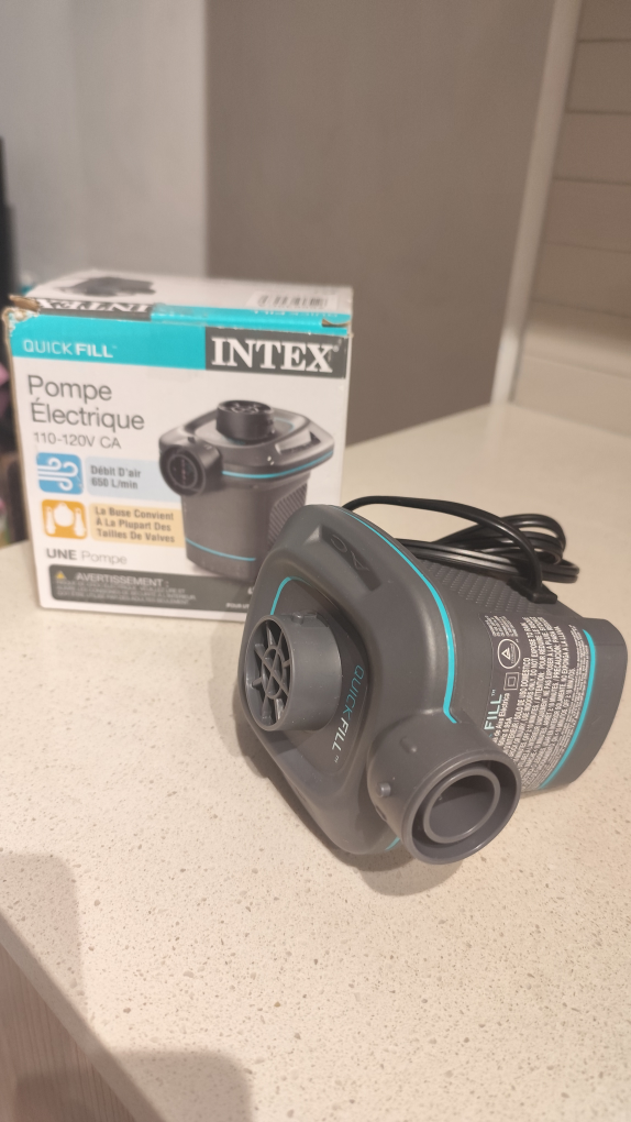 Intex Quick Fill Electric Pump - 110-120V AC - photo 2