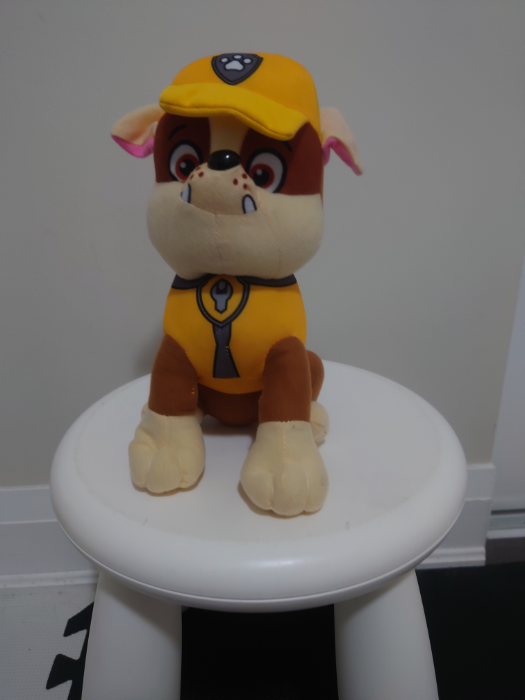 Paw Patrol Rubble Plush Toy