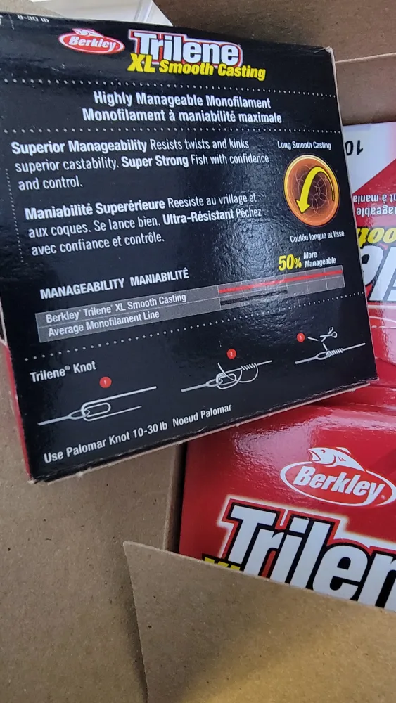 Berkley Trilene XL Smooth Casting Fishing Line – 10lb image indicator(3)