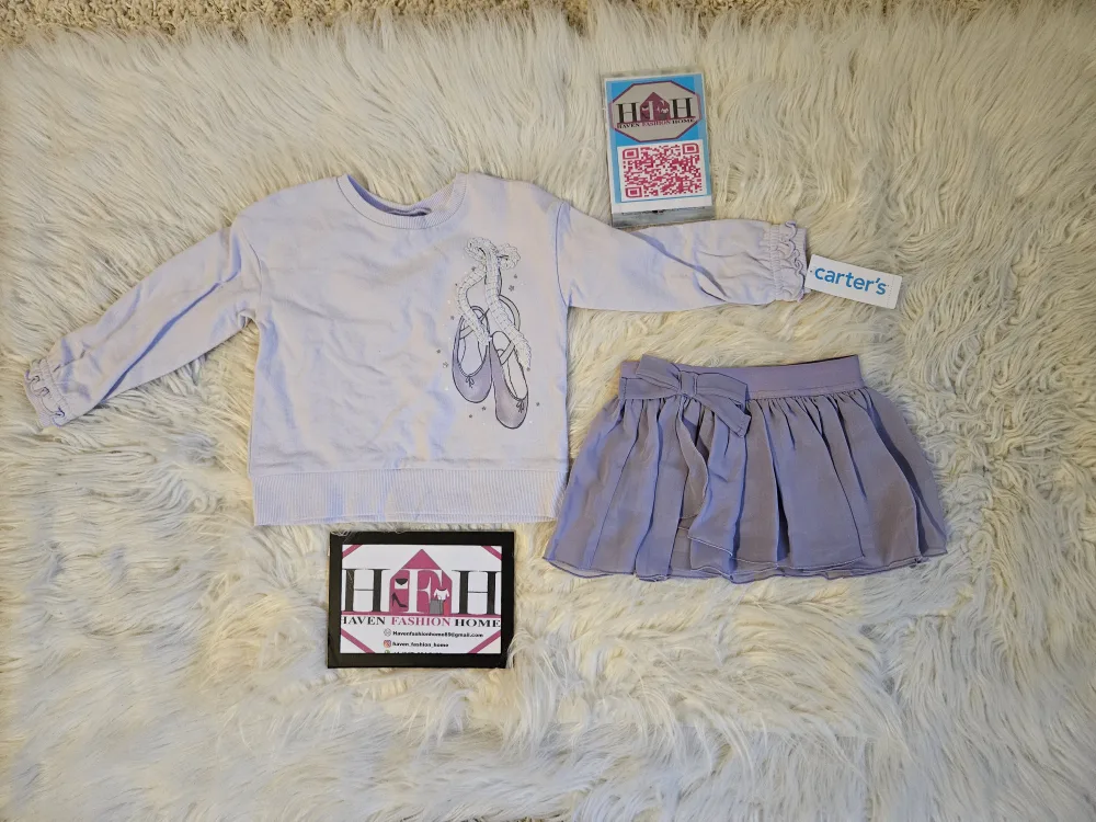 Carter's Ballet Outfit - Top & Skirt Set thumbnail