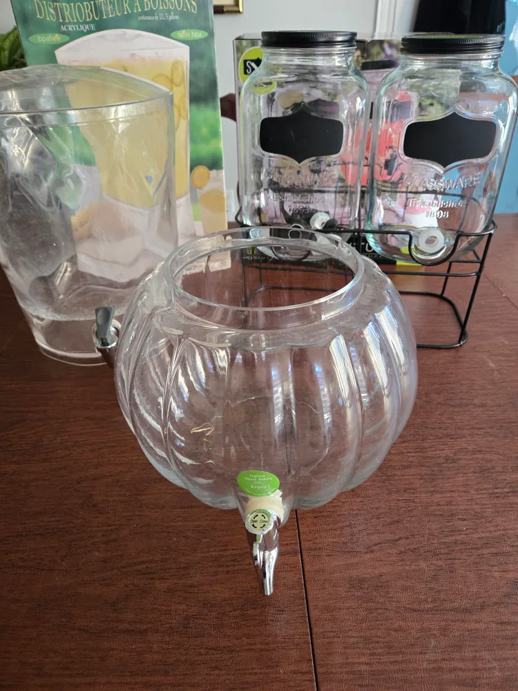 Beverage Dispenser Acrylic 3 Gallon thumbnail