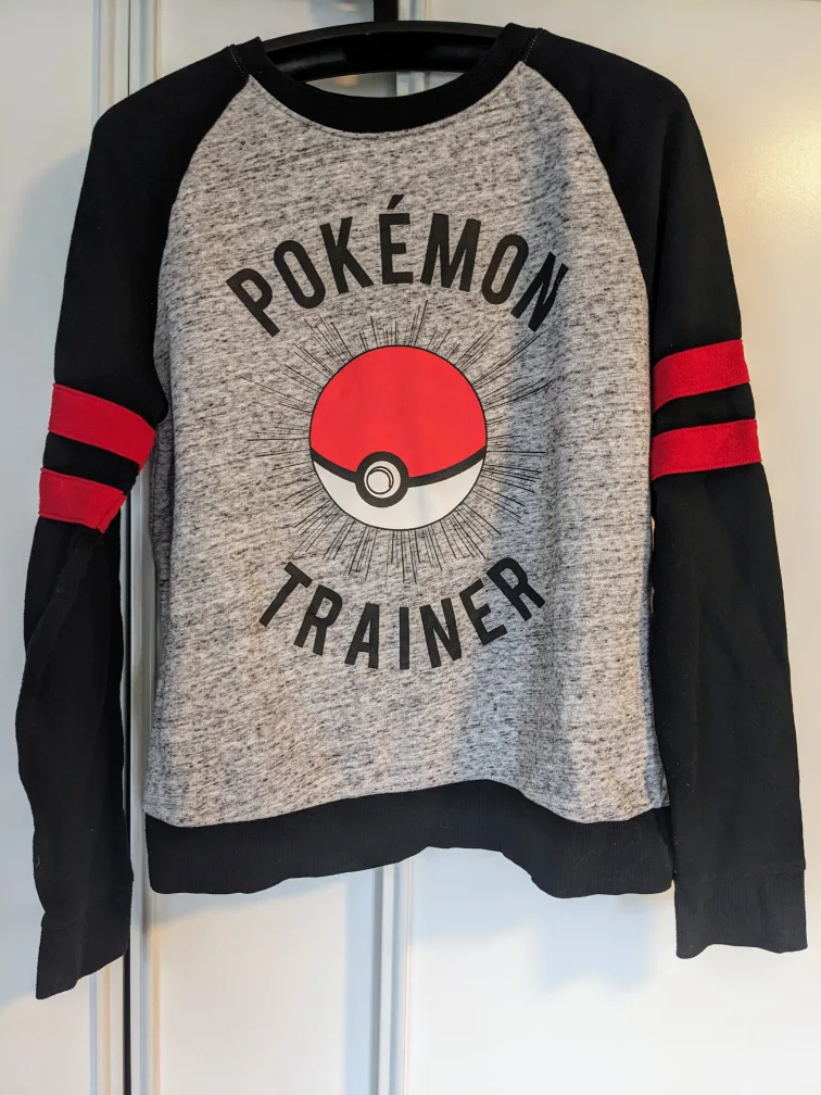 POKEMON TRAINER HOODIE size L thumbnail