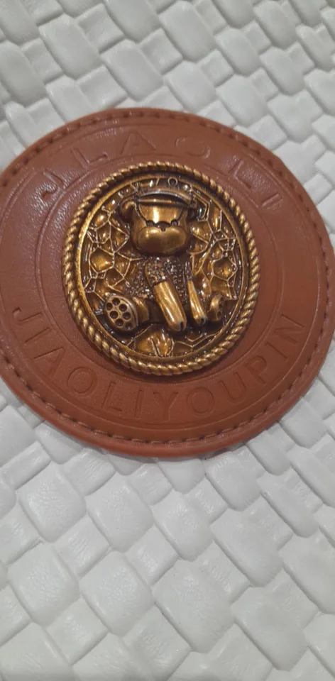 NEW White & Brown Backpack Purse image indicator(6)