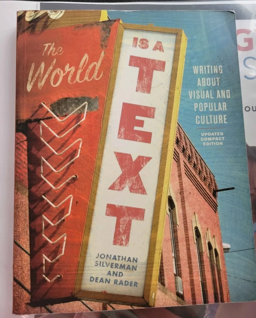 "The World Is a Text" Book by Silverman & Rader thumbnail