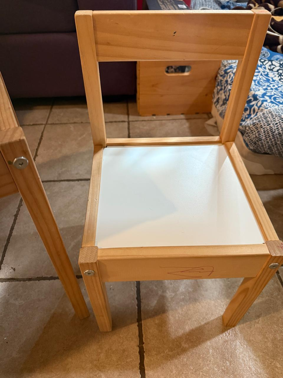 Kids Wooden Table and Chair Set - photo 3