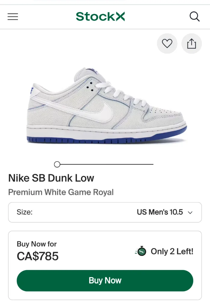 Nike Dunk Low Premium SB 'Cracked Leather' 9.5 thumbnail