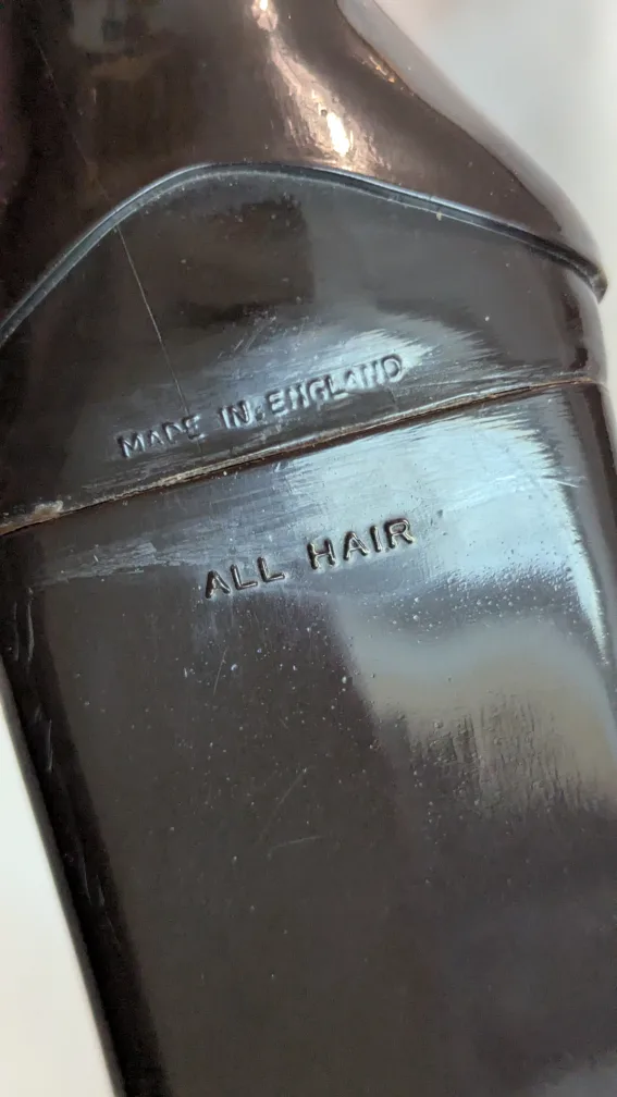 Vintage Duck Goose Bristle England Brush and Stand 🇨🇦 image indicator(6)