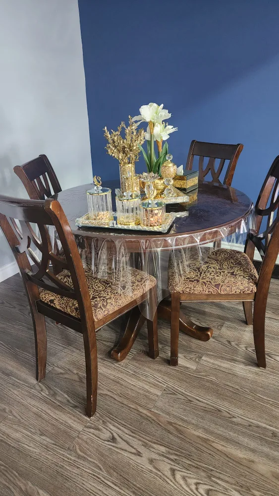Dining Table Set with 4 Chairs thumbnail