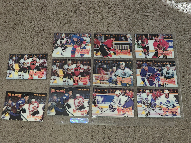 1995-96 & 1996-97 McDonalds Pinnacle Hockey Card - photo 2