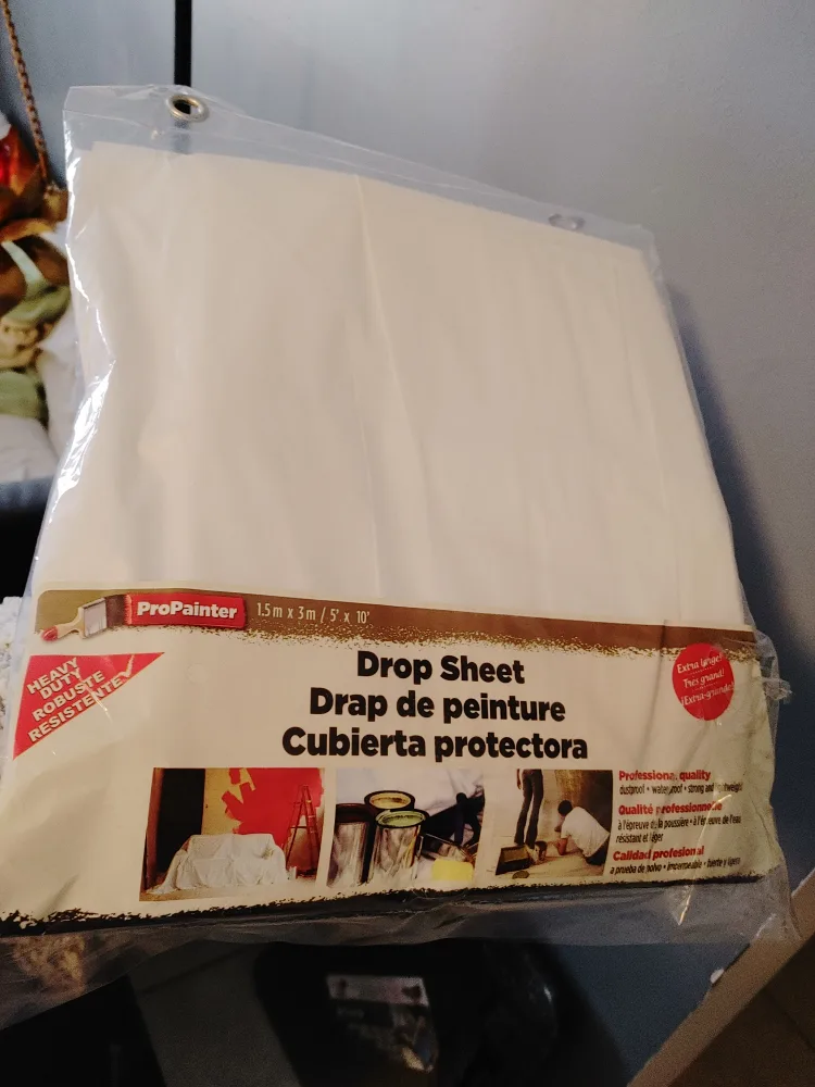 ProPainter Drop Sheet - 5' x 10' - New! thumbnail