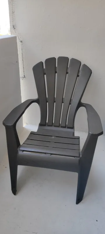 Grey Adirondack Chair thumbnail
