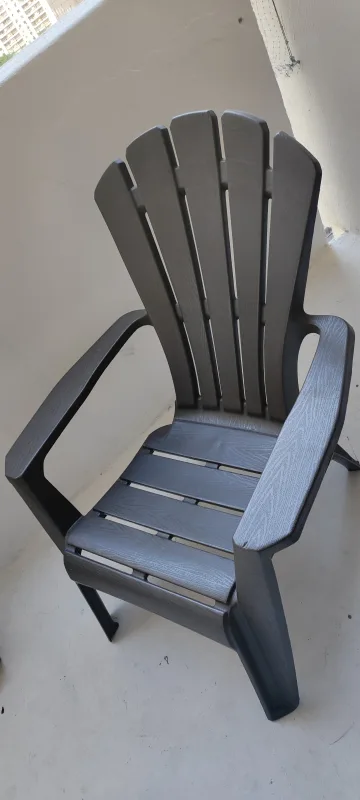 Grey Adirondack Chair image indicator(2)