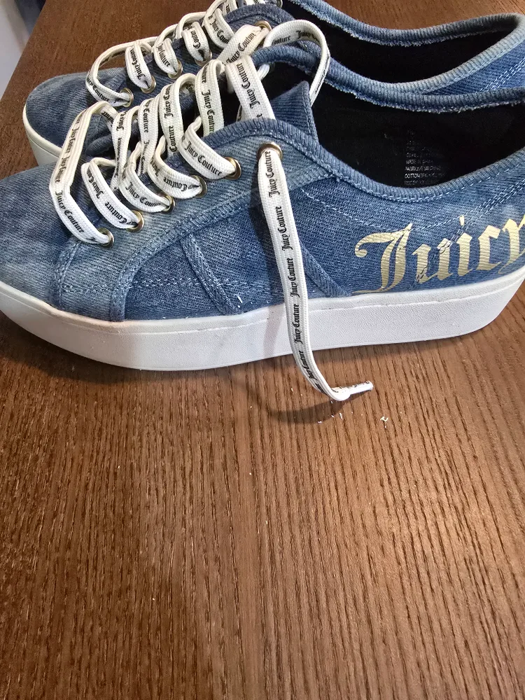 Juicy Couture Denim Sneakers Size 7.5 thumbnail