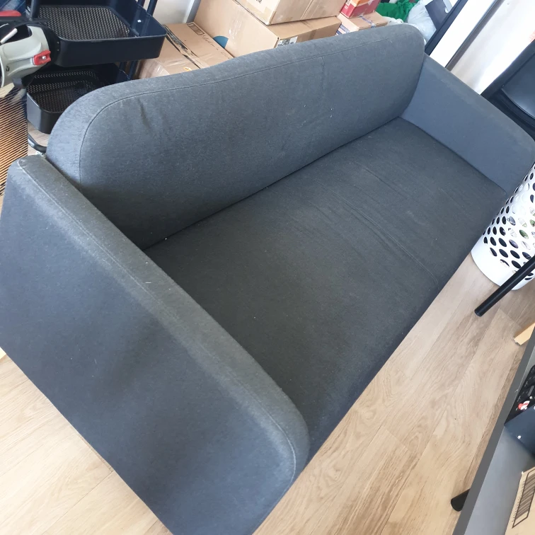 Ikea Dark Grey Sofa - photo 3