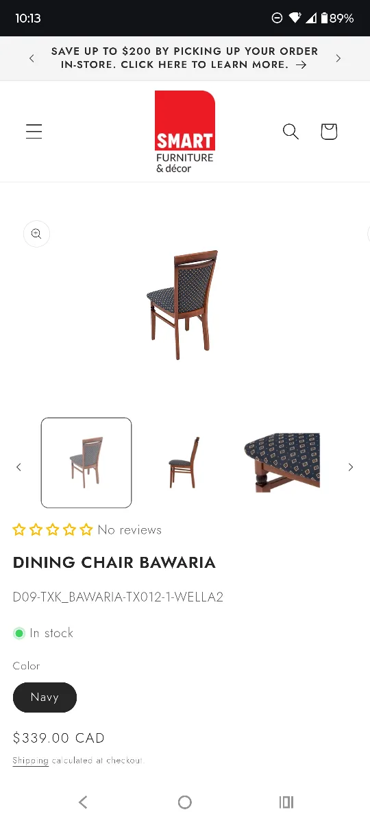 BAVARIA Premium 4-Set Dining Chairs - $1530 Retail 🔴 MOVING SALE image indicator(5)