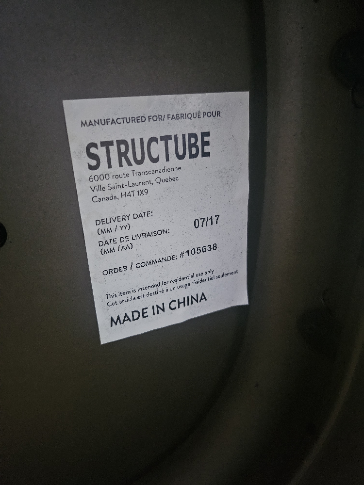 Structube Metal Chair - photo 2
