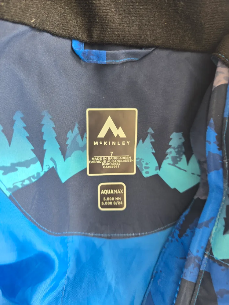 McKinley Snowsuit Size 7 - Blue Pattern image indicator(3)