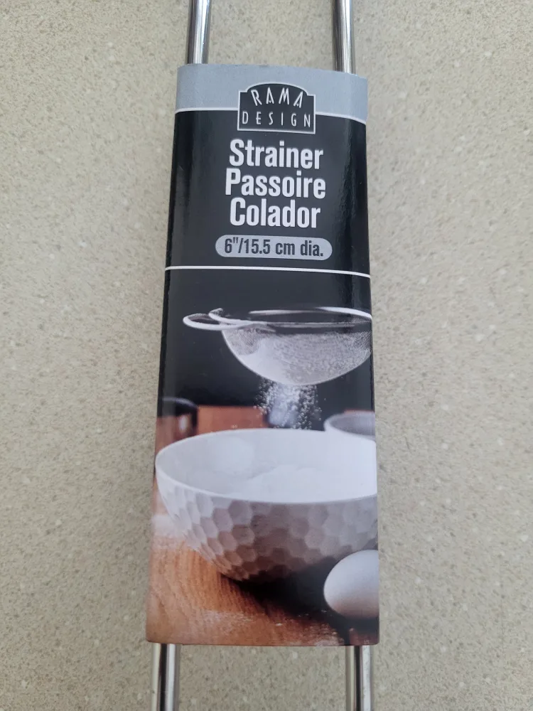 NEW 6" Strainer / Collander / Sieve 🇨🇦 image indicator(2)