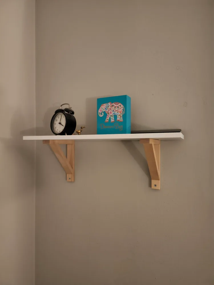Shelf with Wooden Brackets thumbnail