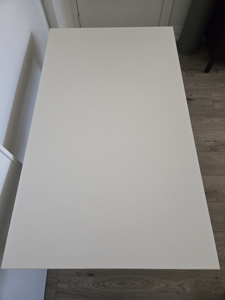 White Adjustable Standing Desk - photo 4
