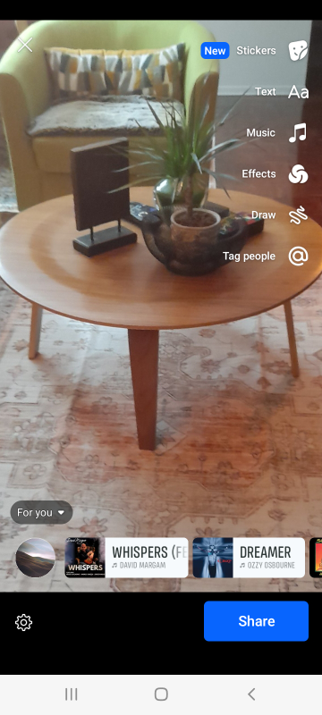 Wooden Round Coffee Table