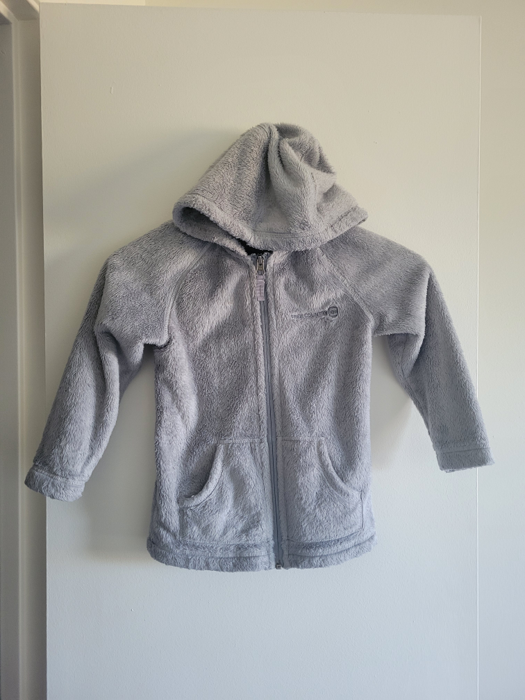 Free Country Kids' Fleece Hoodie - Size XS (4/5)