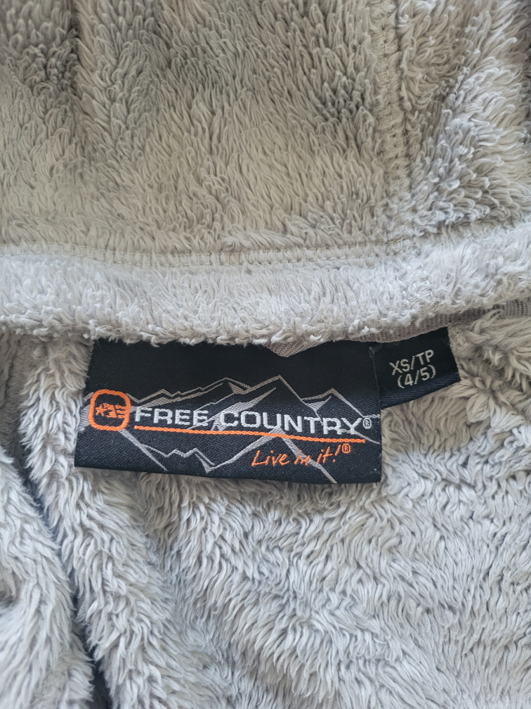 Free Country Kids' Fleece Hoodie - Size XS (4/5) - photo 2