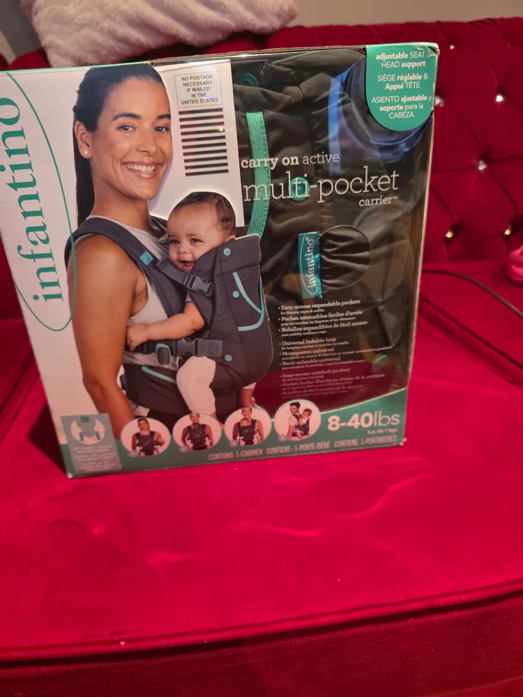 New Infantino Carry On Active Multi-Pocket Carrier (8-40lbs) image indicator(3)