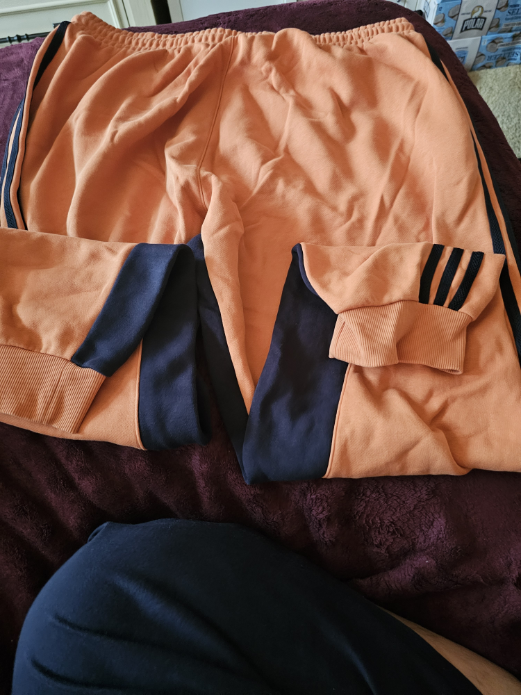 Adidas 2XL Orange/Navy Sweatpants - photo 3