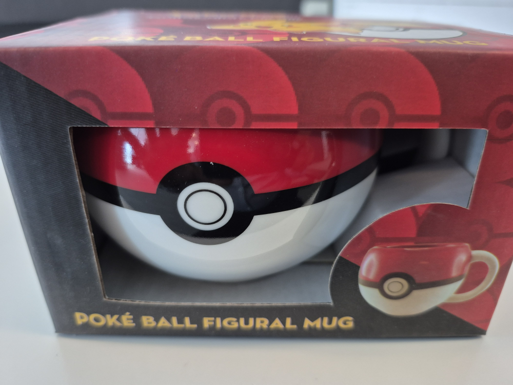 Pokémon Poké Ball Figural Mug - New in Box!