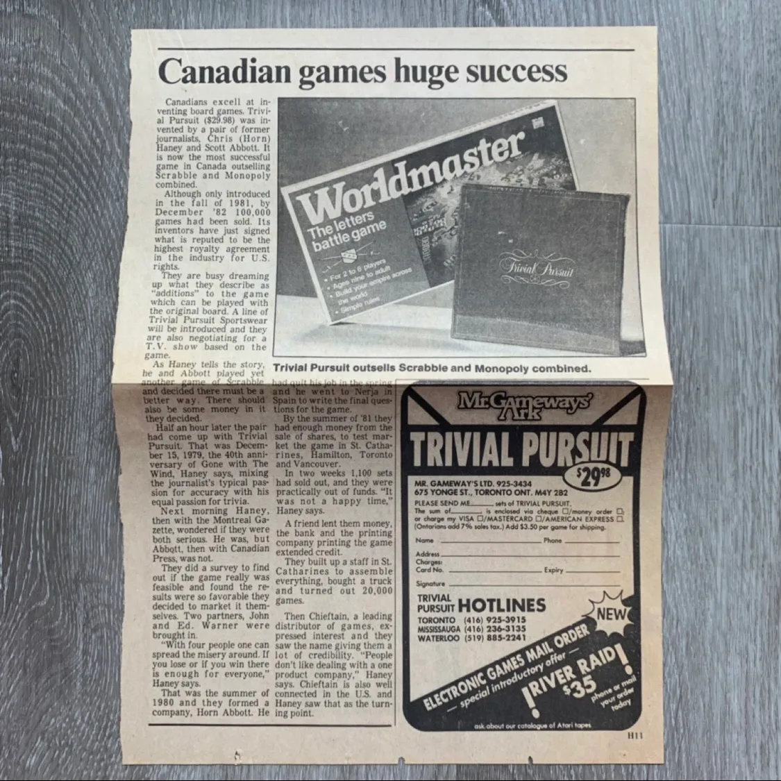 Vintage Trivial Pursuit game image indicator(4)