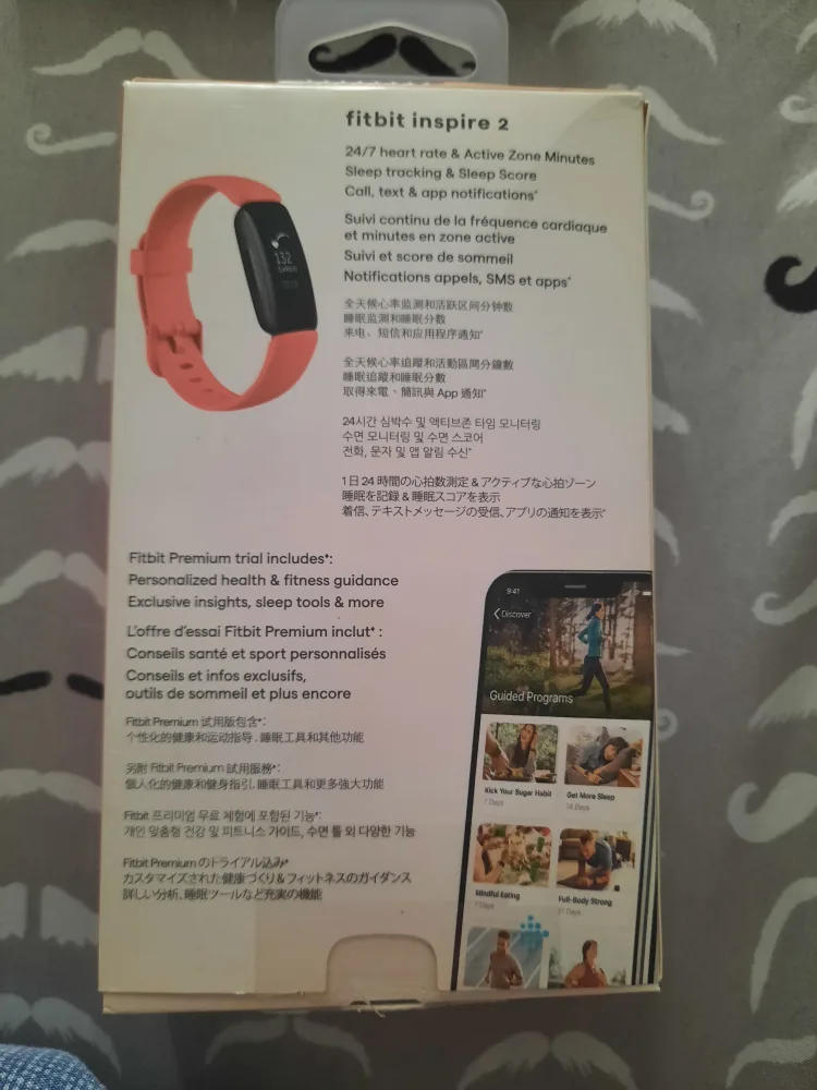New Fitbit Inspire 2 Fitness Tracker - Pink image indicator(2)