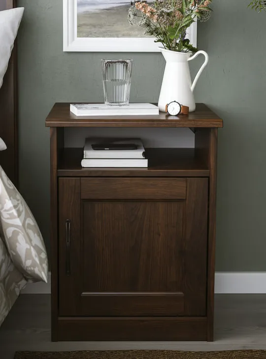 IKEA Songesand Brown Nightstand (Unopened, brand new) thumbnail