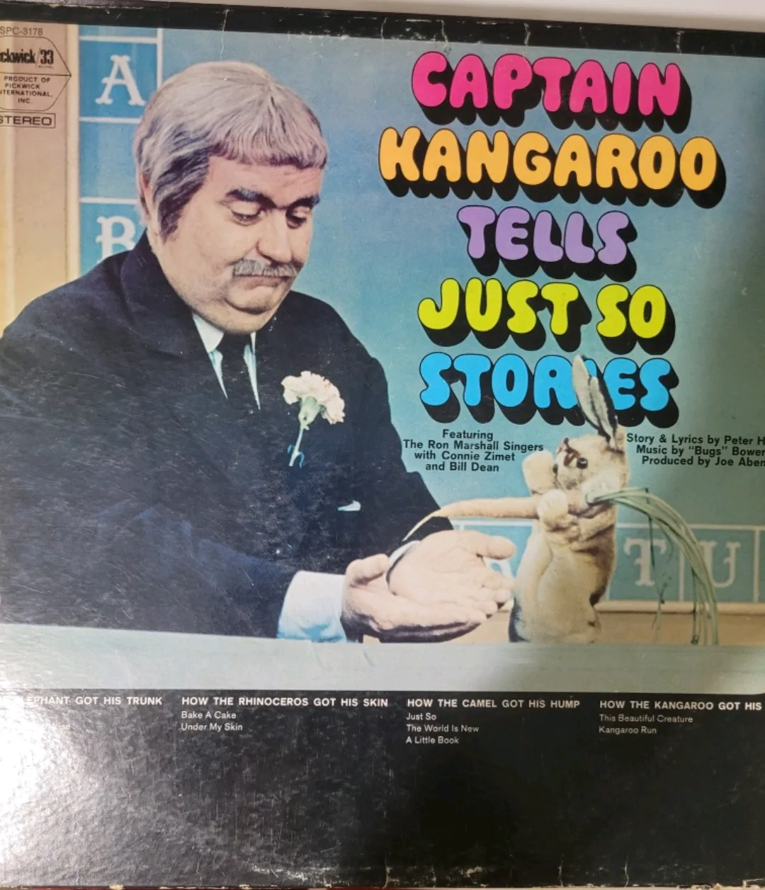 Captain Kangaroo Tells Just So Stories Vinyl Record 🇨🇦 thumbnail