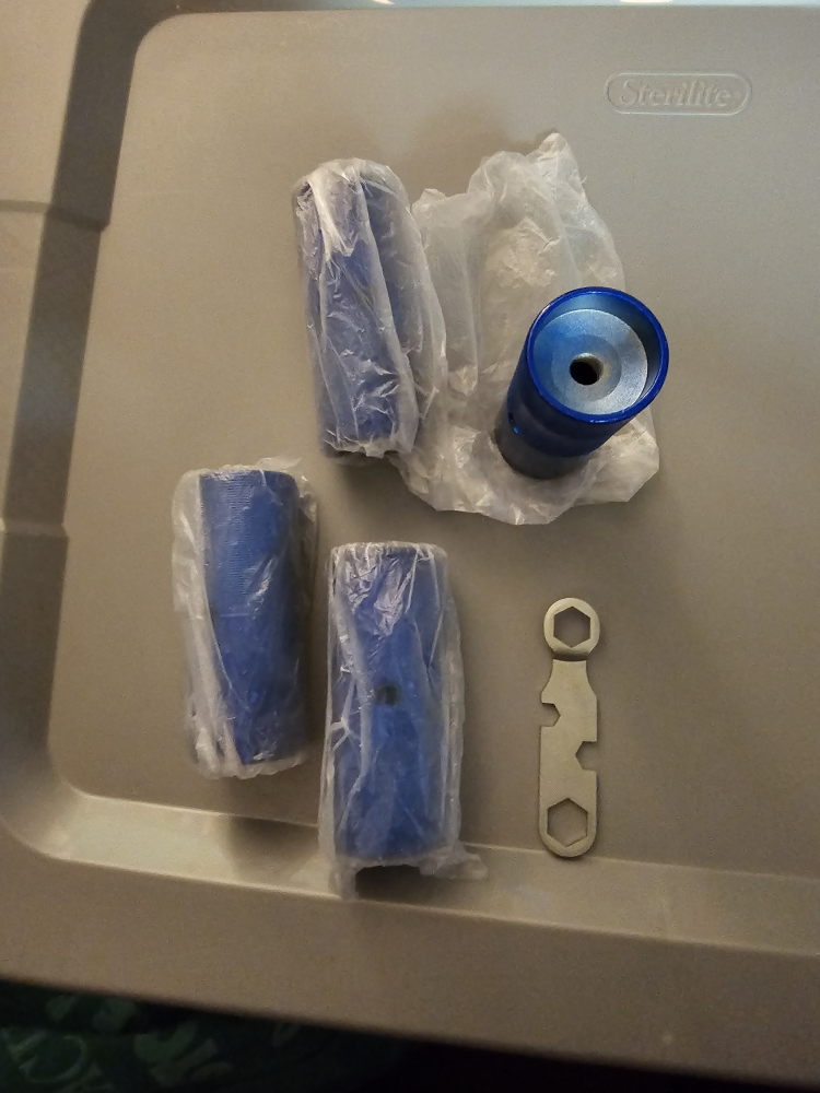 Blue BMX Bike Pegs Set - photo 4