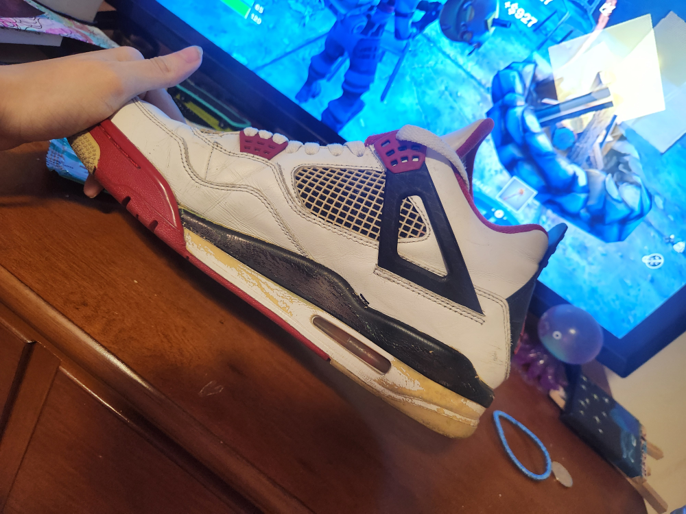 Nike Air Jordan 4 Retro Fire Red (2012) - photo 3