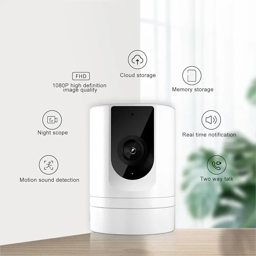 New BoyKeep K11 1080P WiFi Security Camera with Night Vision thumbnail