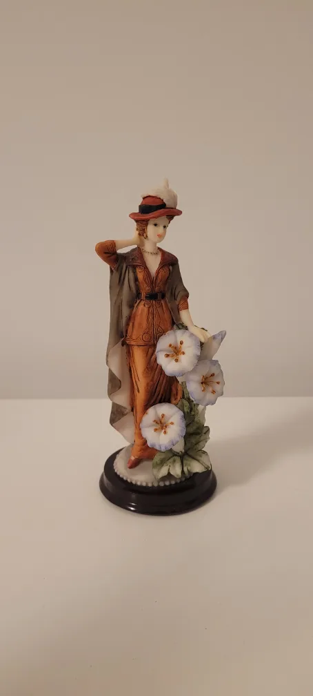 Vintage Lady Figurine with Flowers 🇨🇦🍁 image indicator(2)