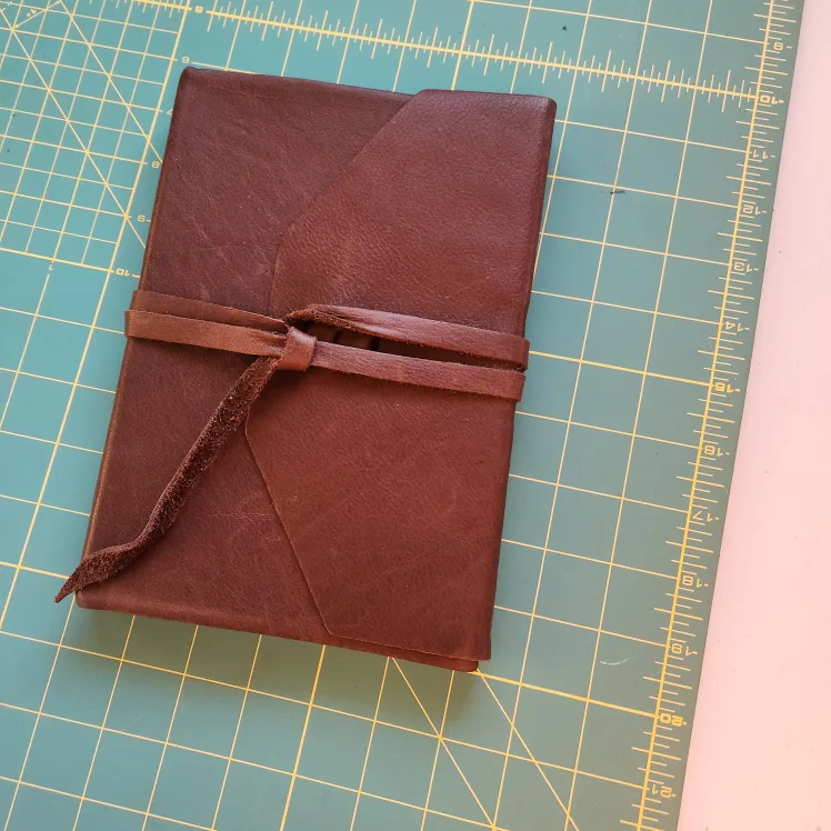 Leather bound journal thumbnail