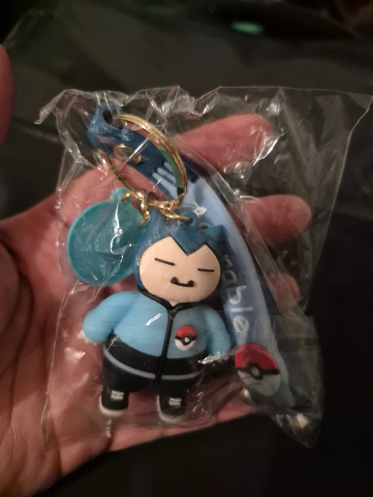 Snorlax Pokemon Keychain - New in Package! image indicator(3)