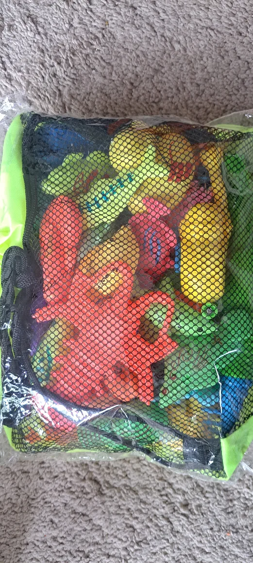 Bag of Assorted Plastic Toys thumbnail