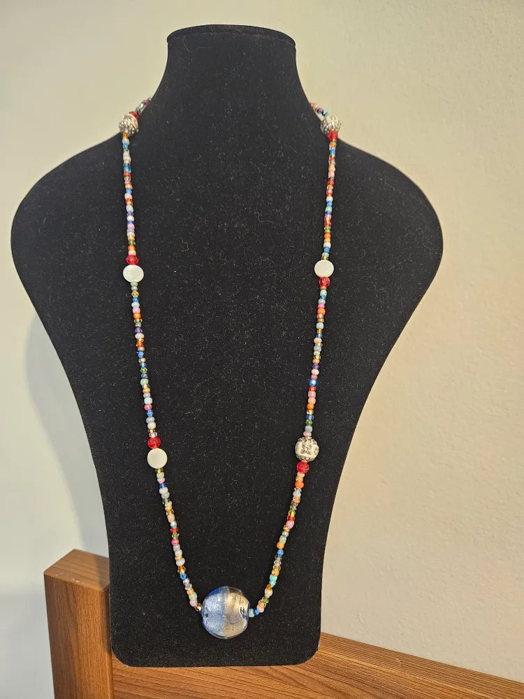 Beaded Necklace - Handmade thumbnail