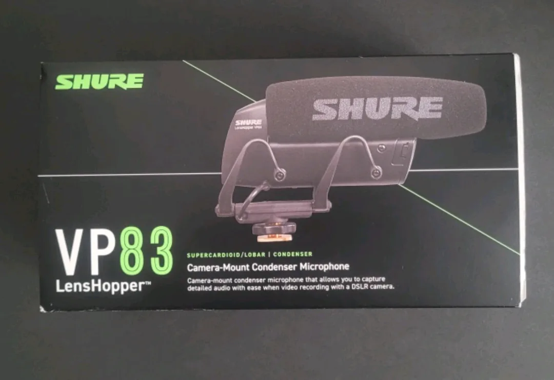 Shure VP83 Camera-Mount Microphone thumbnail