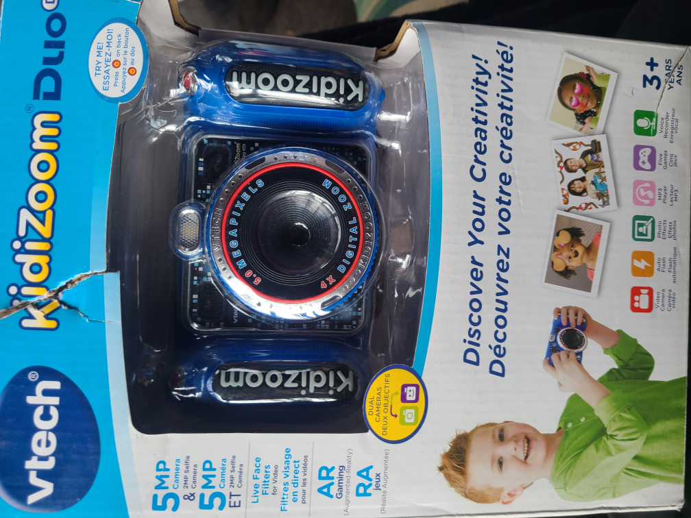 VTech Kidizoom Duo DX Camera, Blue - photo 3