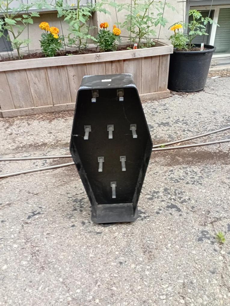Black Coffin Shaped Display thumbnail